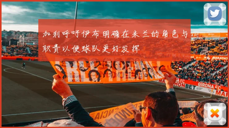加利呼吁伊布明确在米兰的角色与职责以便球队更好发挥